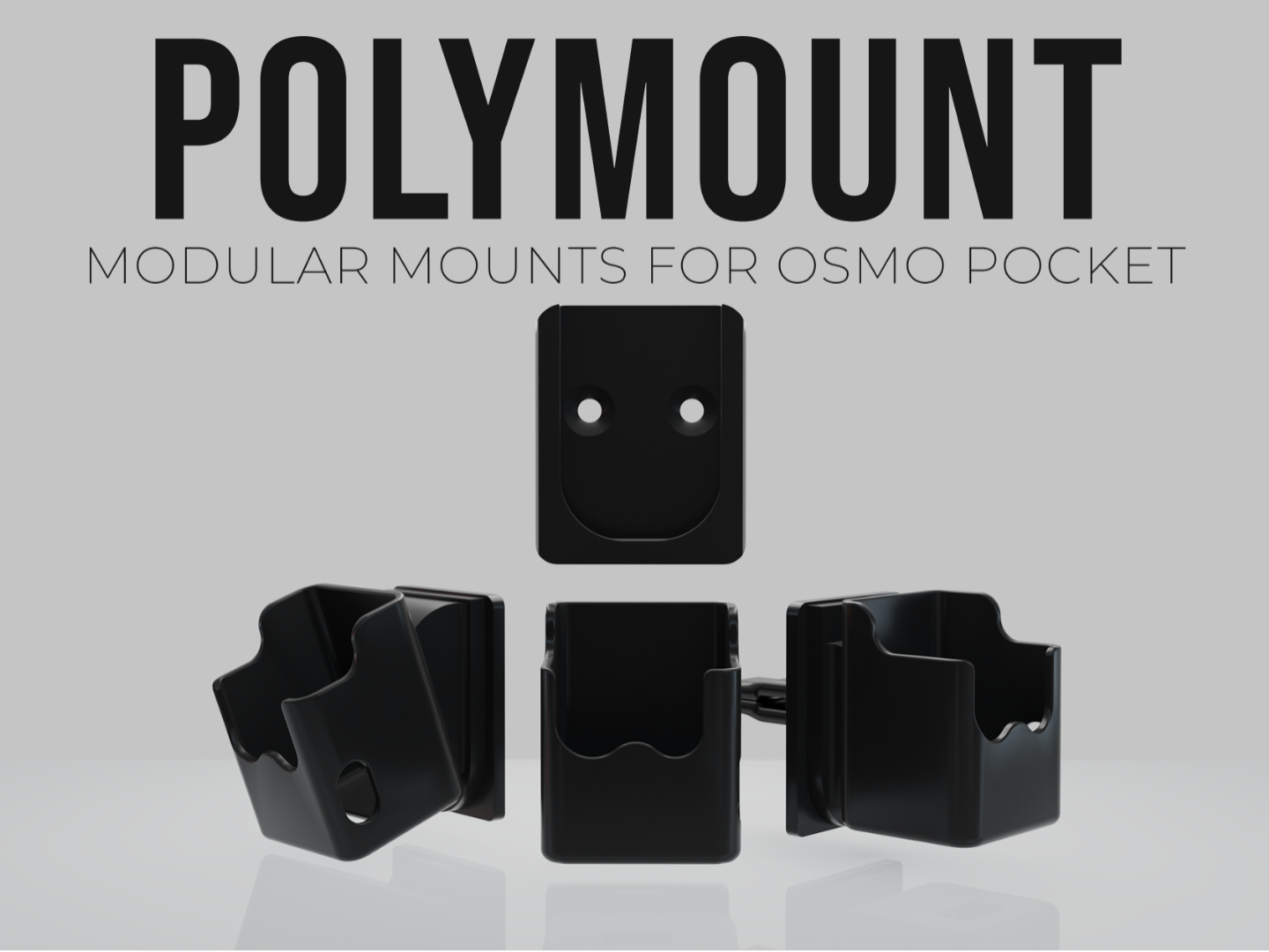 PolyMount For Osmo Pocket 3/4