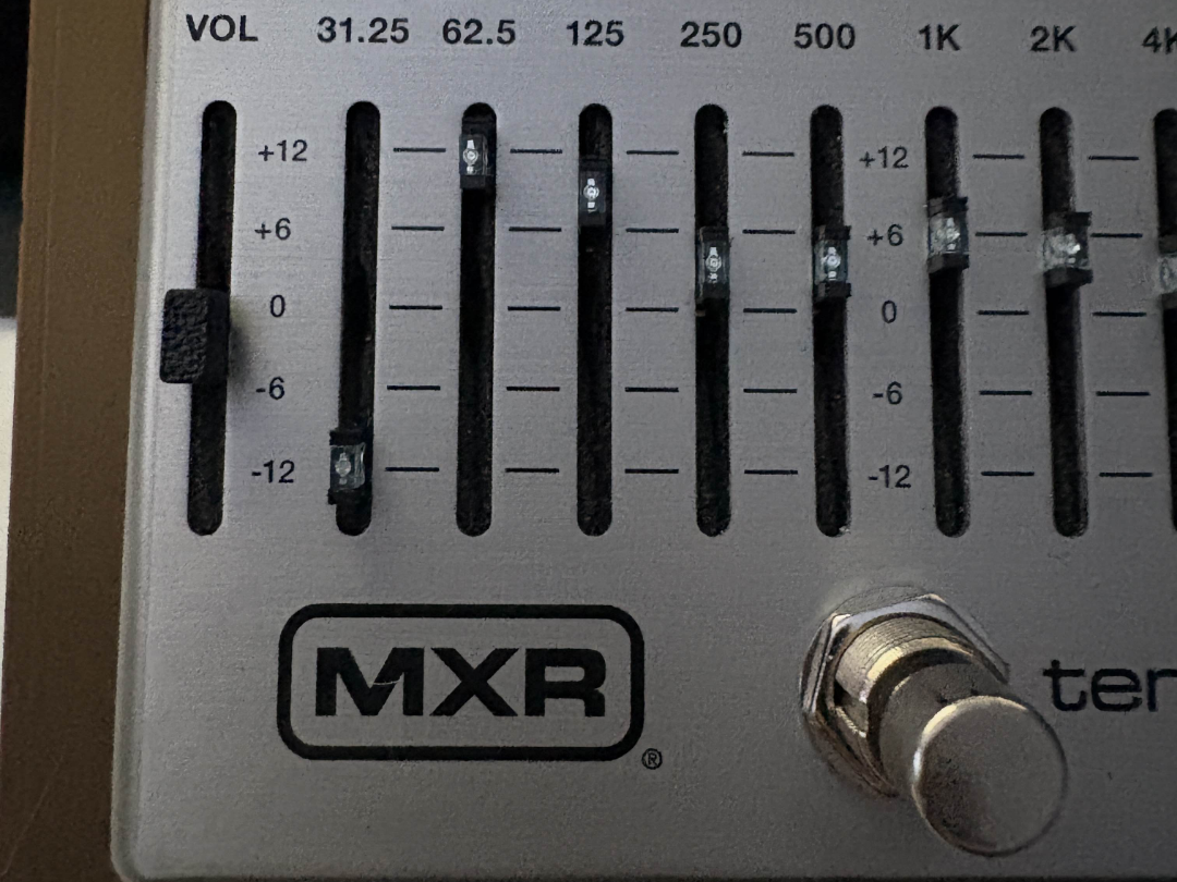 10 Band MXR slider caps