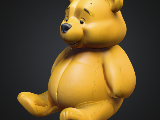 Cute bear - winnie the pooh style
