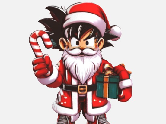 Santa Goku  merry xmas