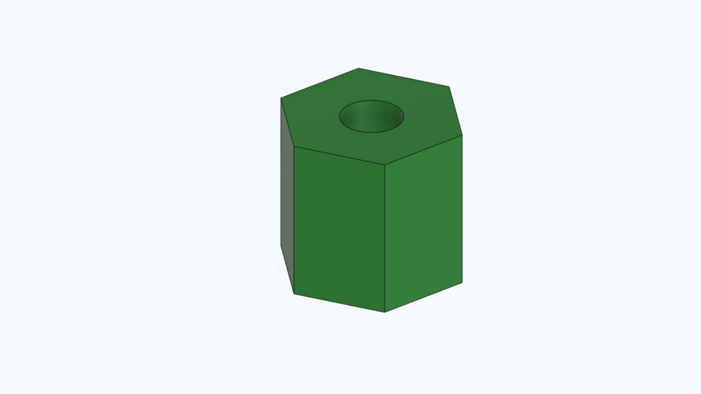 Printable 4-40 Screw Hex Standoff