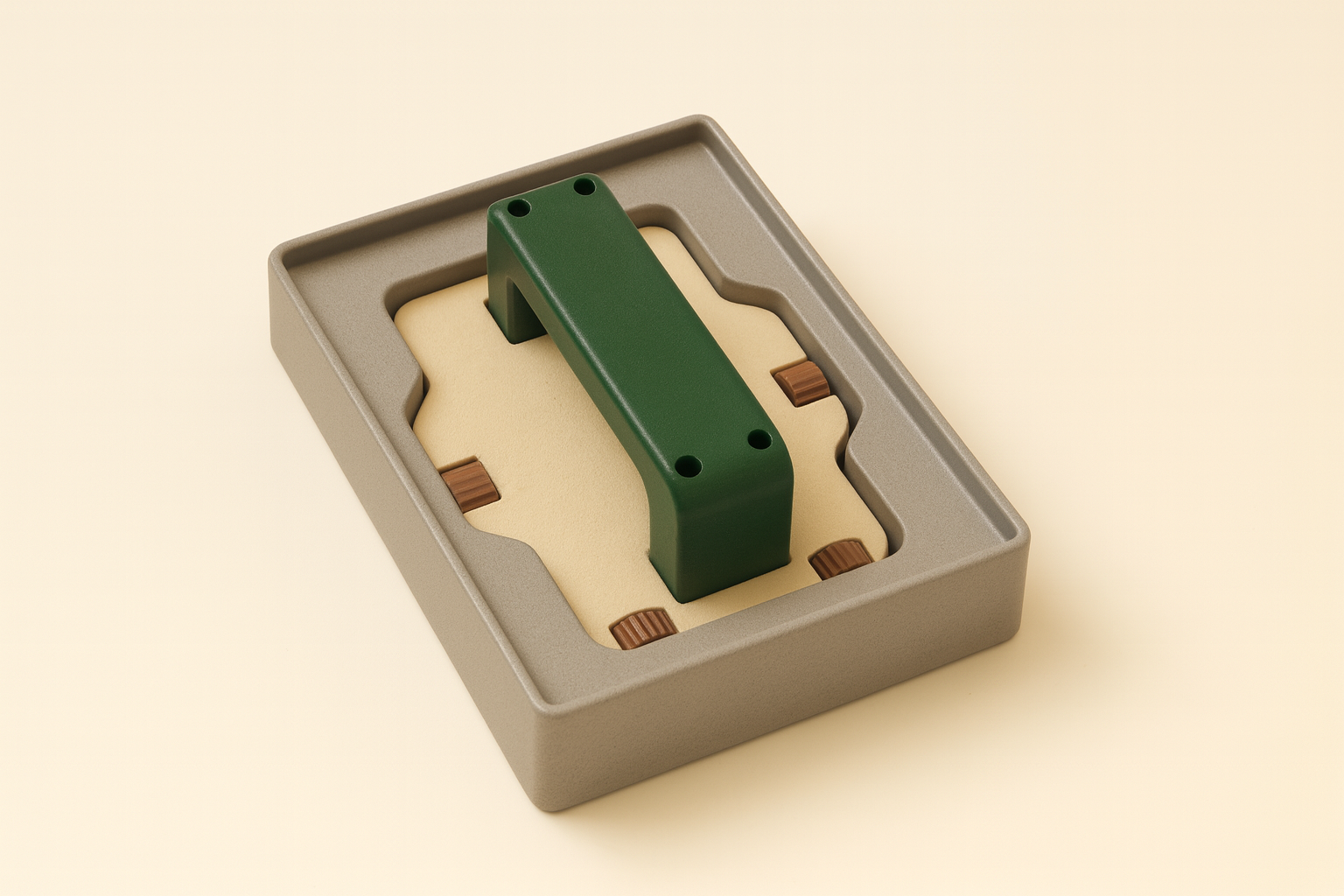 Push Block light - Gridfinity tray
