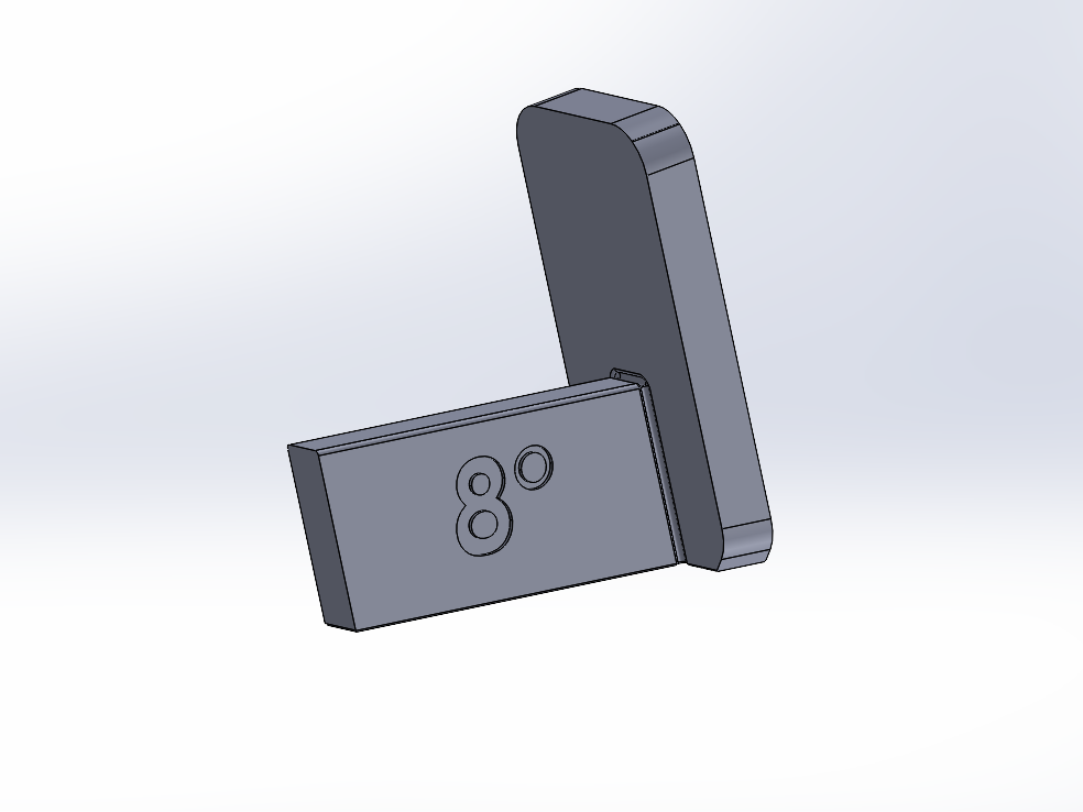 8 Degree Angle Guide for Marking Dovetail Joints