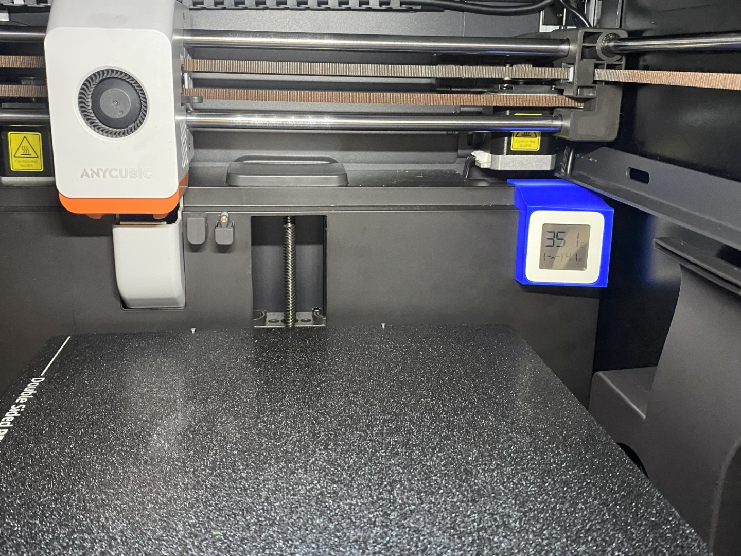 Anycubic Kobra S1 inside holder for Xiaomi sensor