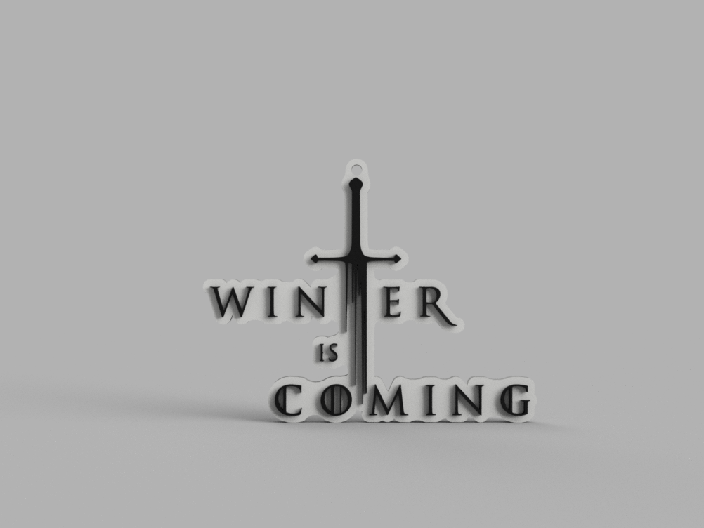 Llavero/Colgante de Game Of Thrones