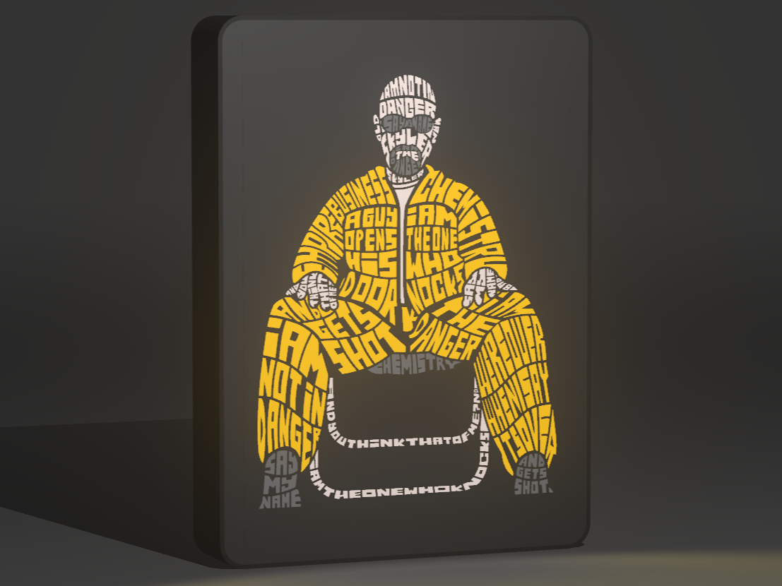 Lightbox - Walter White Draw (Breaking Bad)