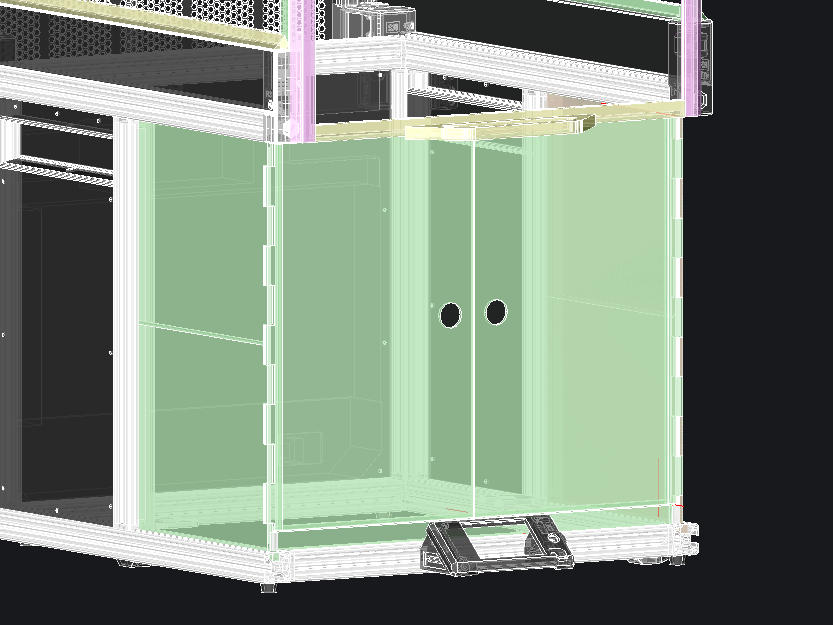 SPP Enclosure for Original Prusa XL lower area