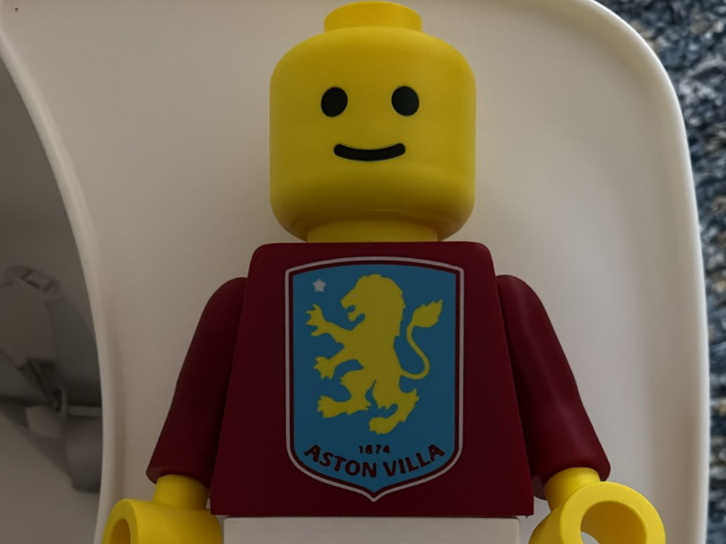 aston villa brick man 30cm