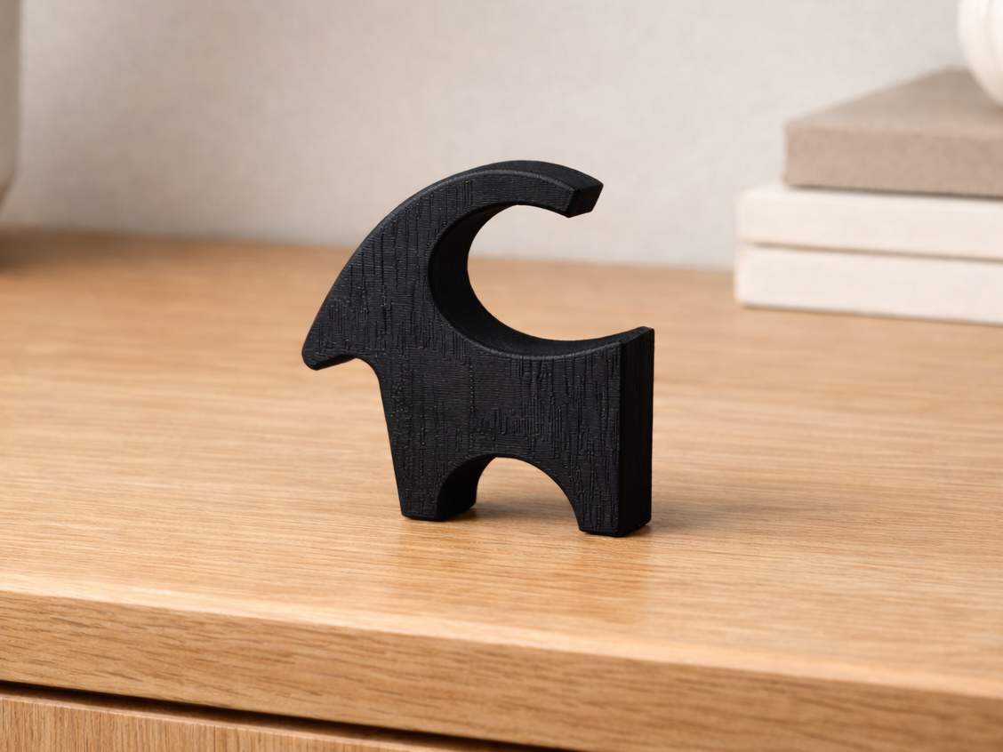 Minimalist Goat Decor Object