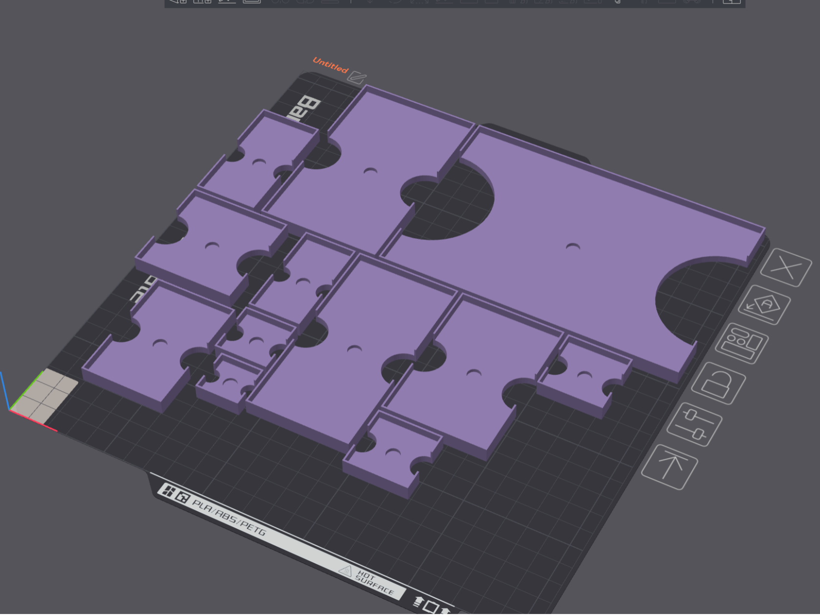 Mini Base Magnet Applicator Square and Rectangle