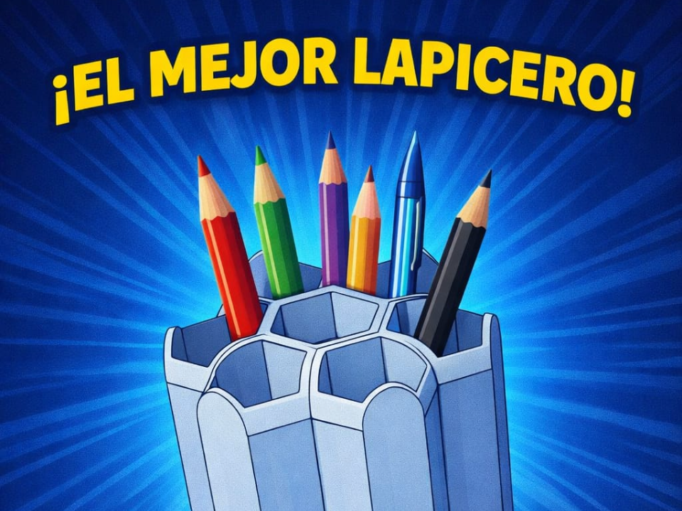 THE BEST PENCIL HOLDER/ EL MEJOR LAPICRO.