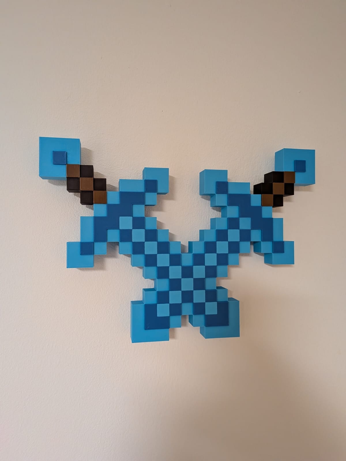 Minecraft Schwert Wanddeco