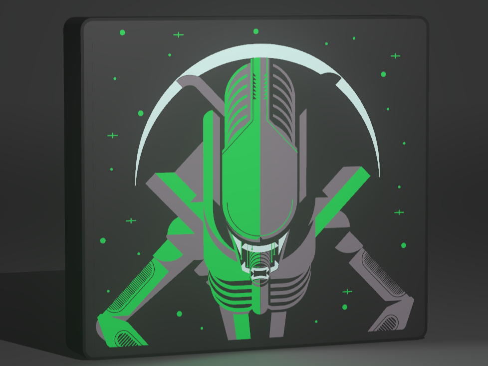 Lightbox Alien