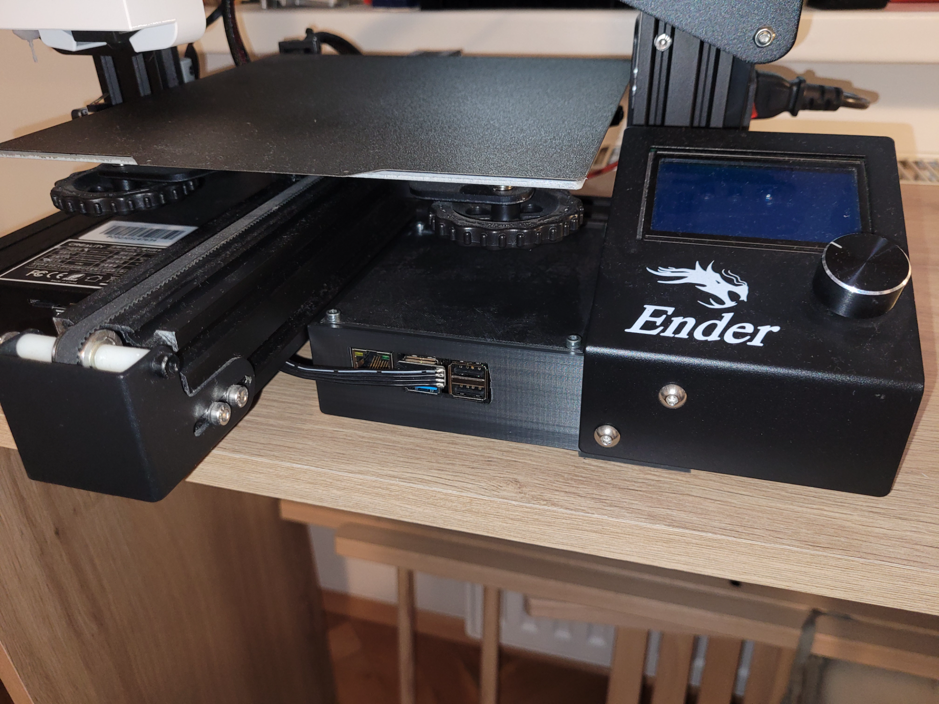 Ender 3 Pro Raspberry Pi 4 Case