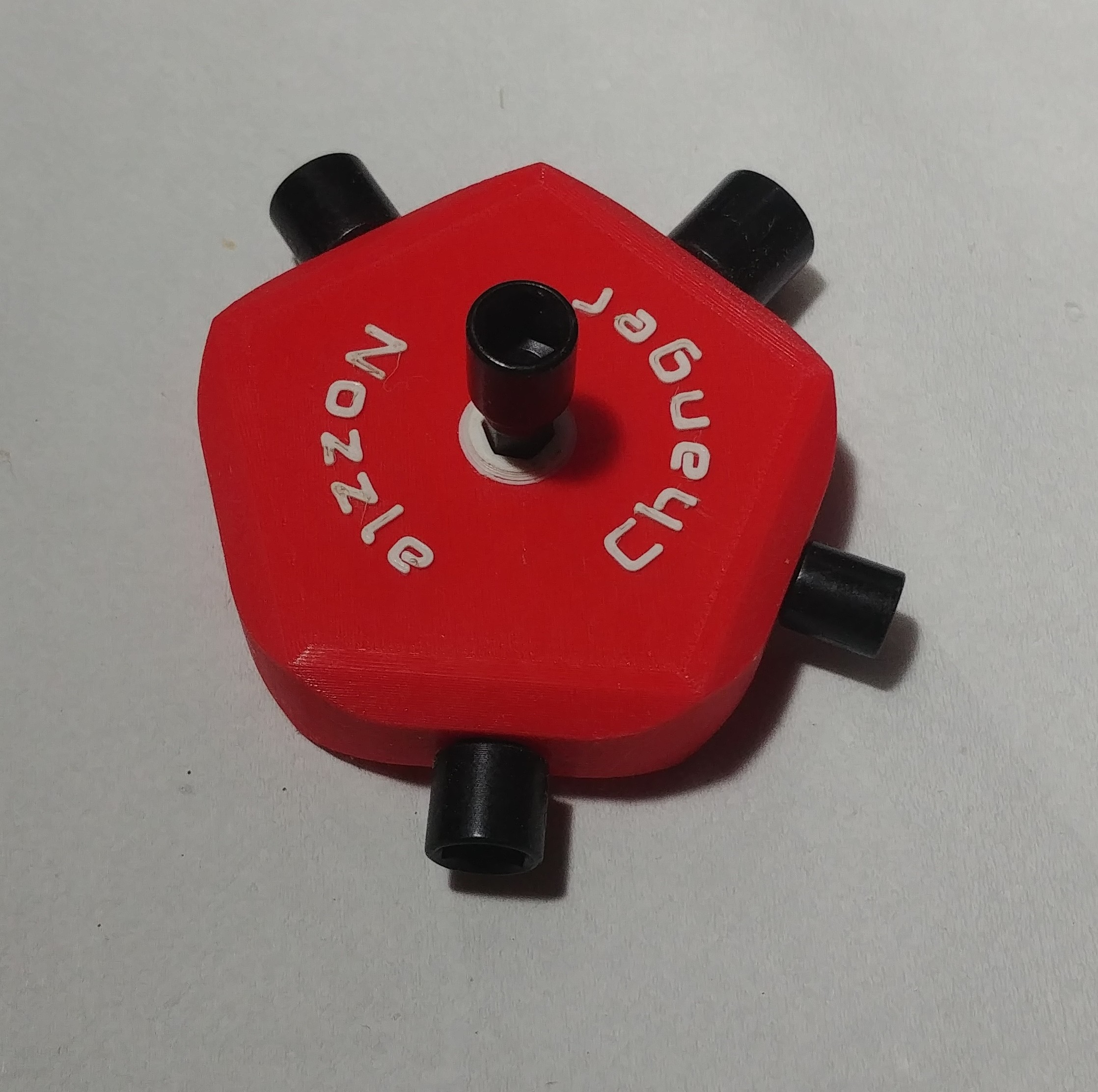 Handle for the 3djake "Nozzle changer" kit