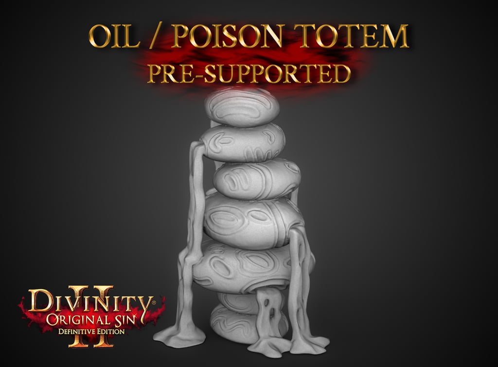 Divinity Original Sin 2 - Oil / poison totem