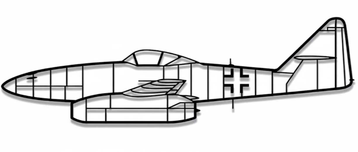 Messerschmitt Me 262 Wall Art