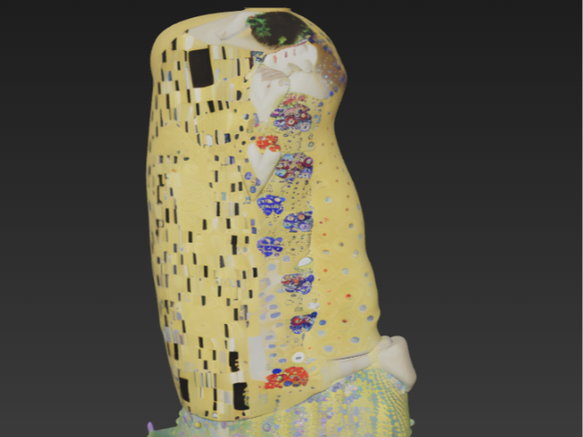Bacio di Klimt - Klimt kiss fan art