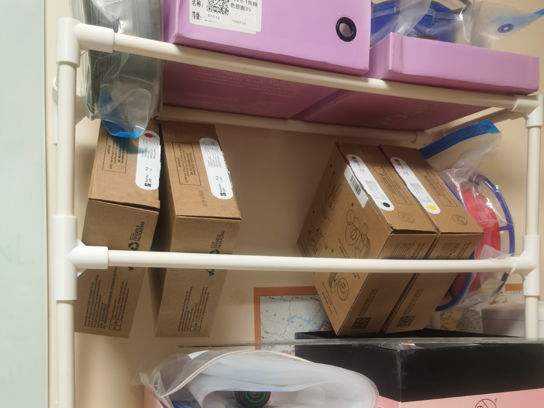 桌面置物收纳架（pvc管1.5三通、四通与底座）