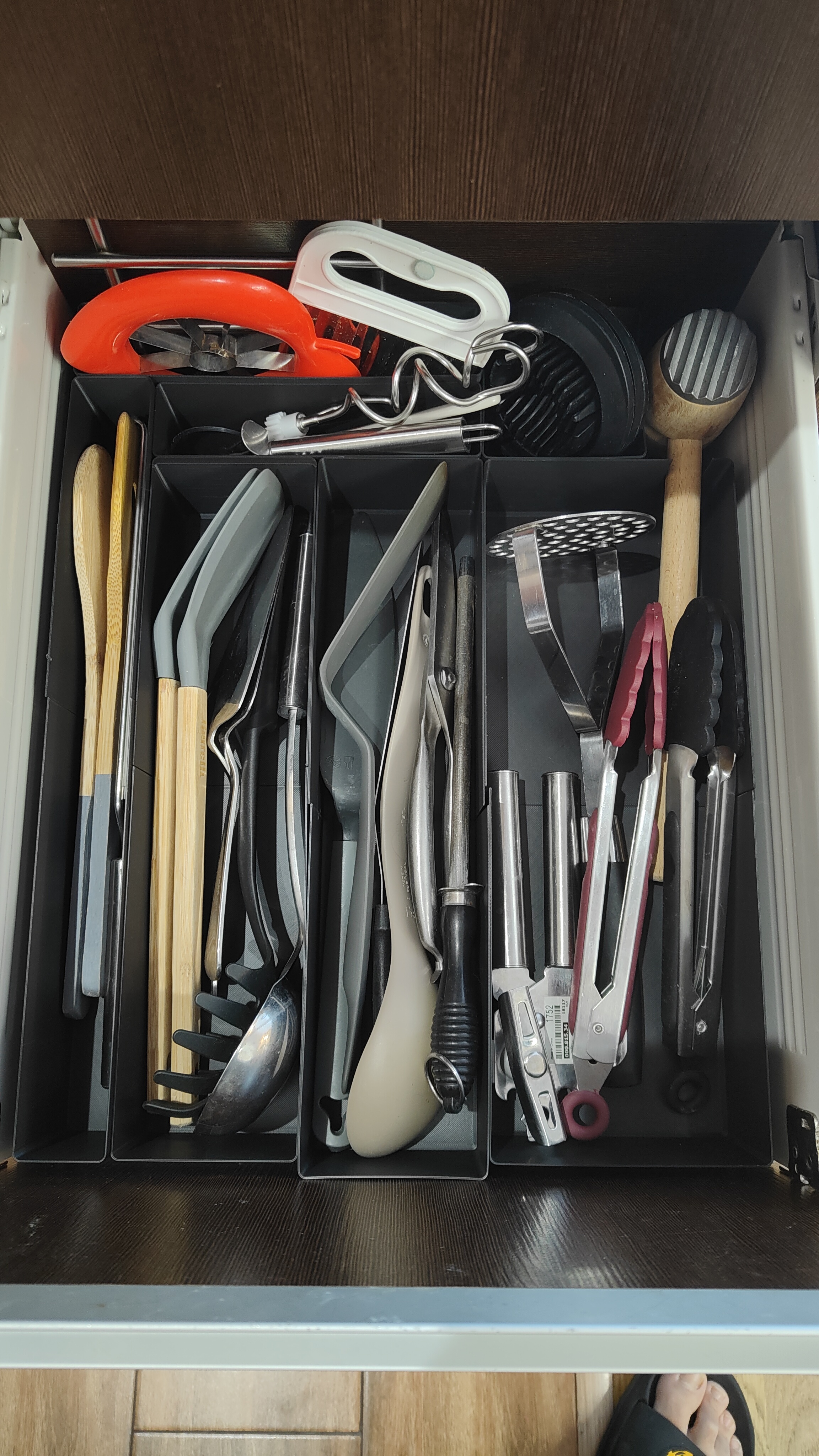 Gridifinity - snap on template + kitchen organiser