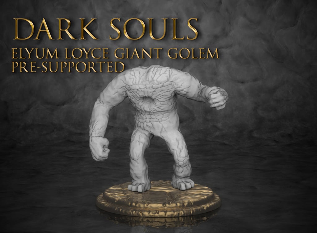 Dark souls 2 - Elyum Loyce Giant Golem