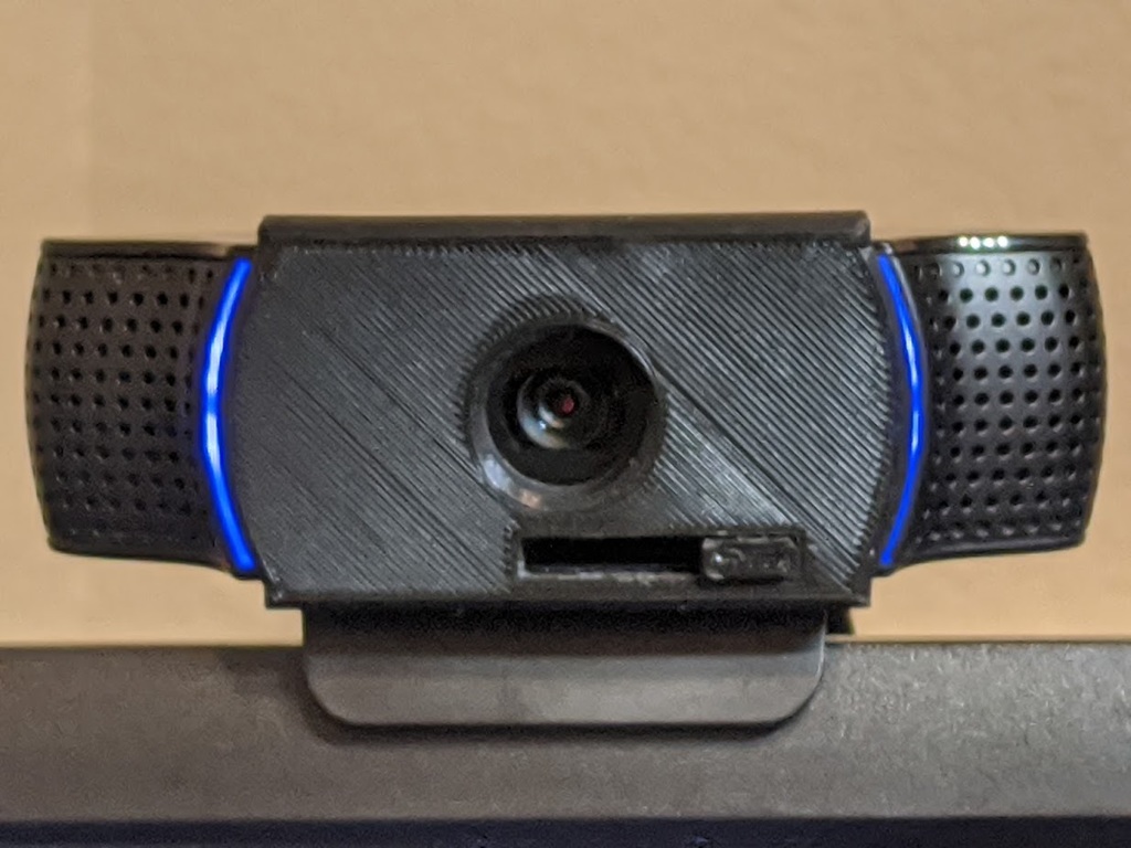 Logitech c922 Webcam Cover (Slide to Open)