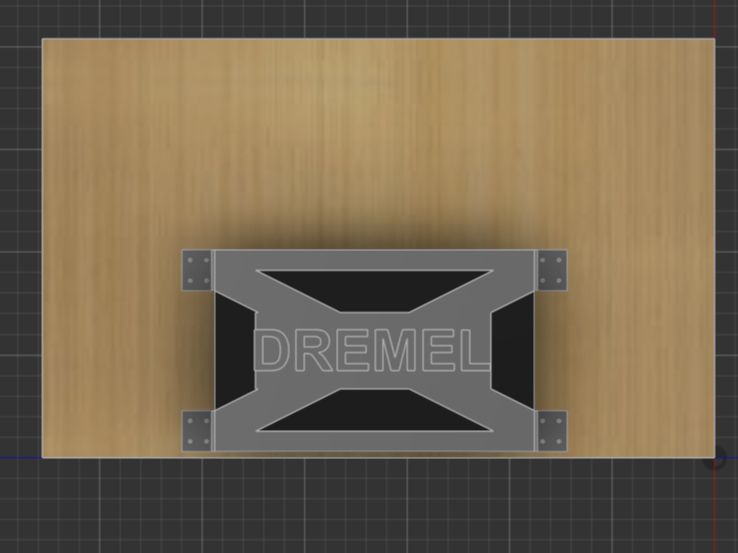 Soporte maletin dremel