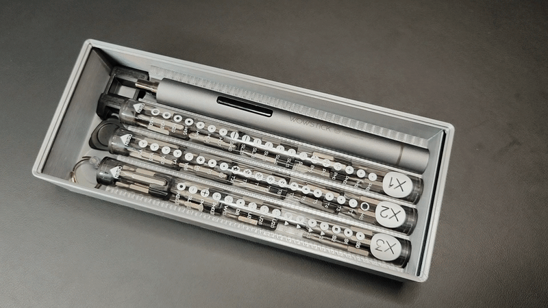 Gridfinity Xiaomi Wowstick Screwdriver Set Caddy