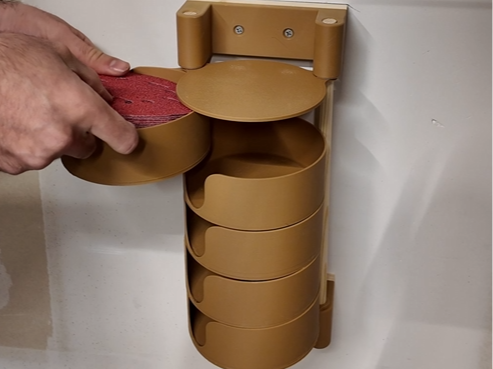 5 Inch Sanding Disc Organizer