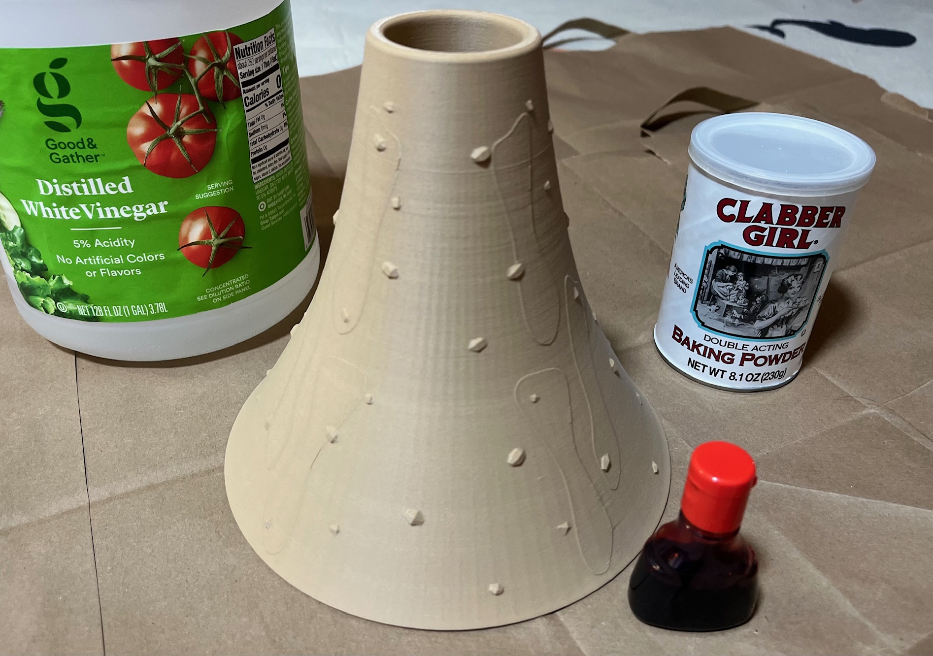 Volcano for Science Experiment