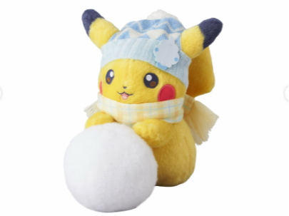 winter pikachu model