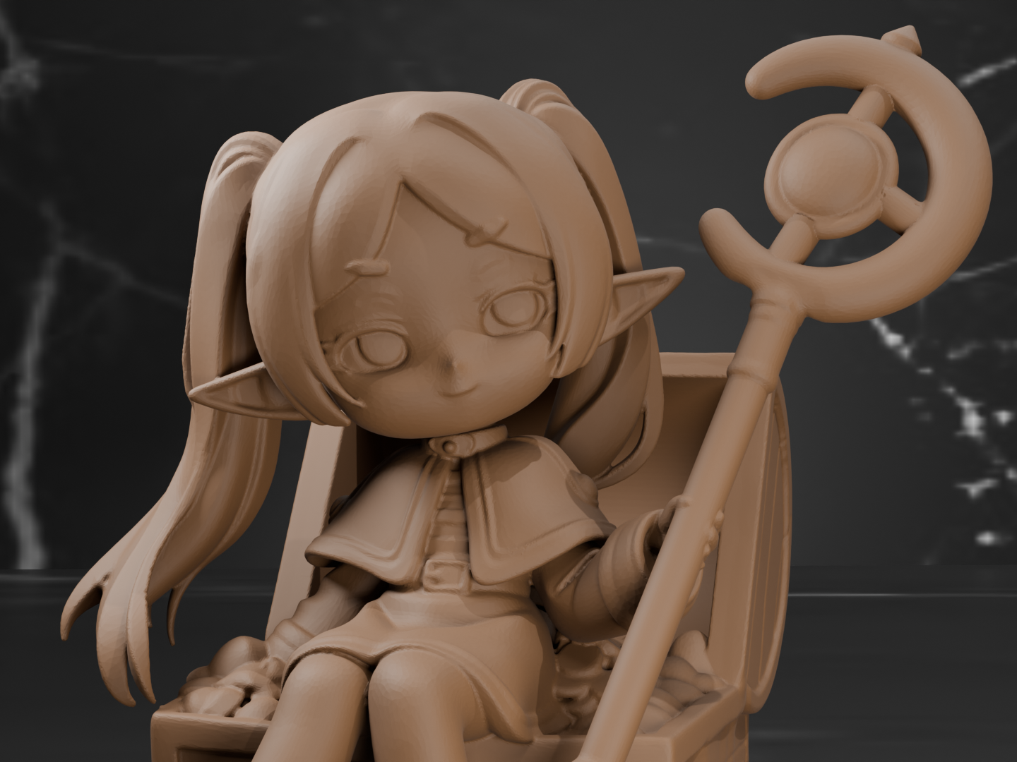 Frieren the Slayer - Chibi Style