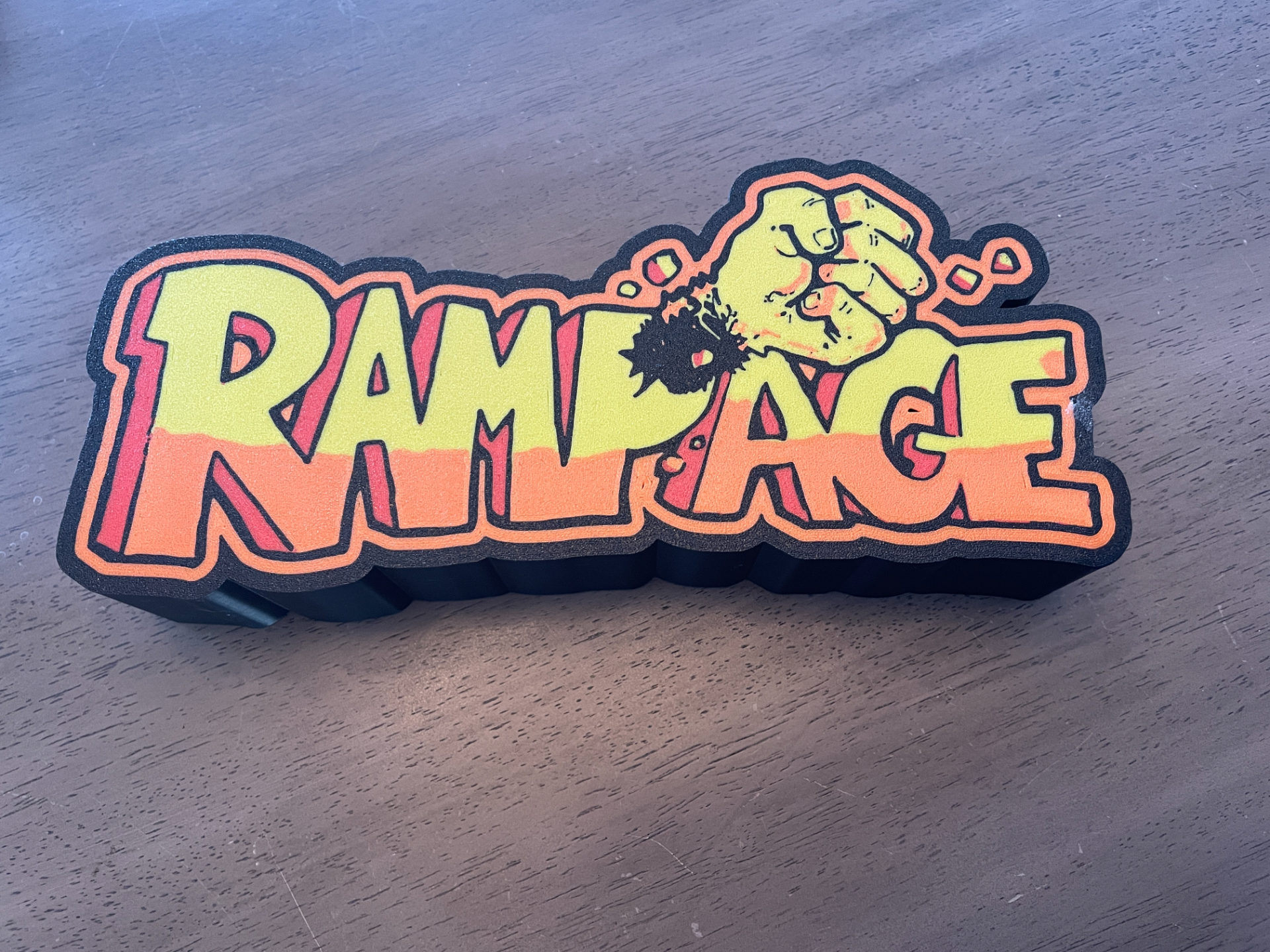 Rampage Arcade Lightbox