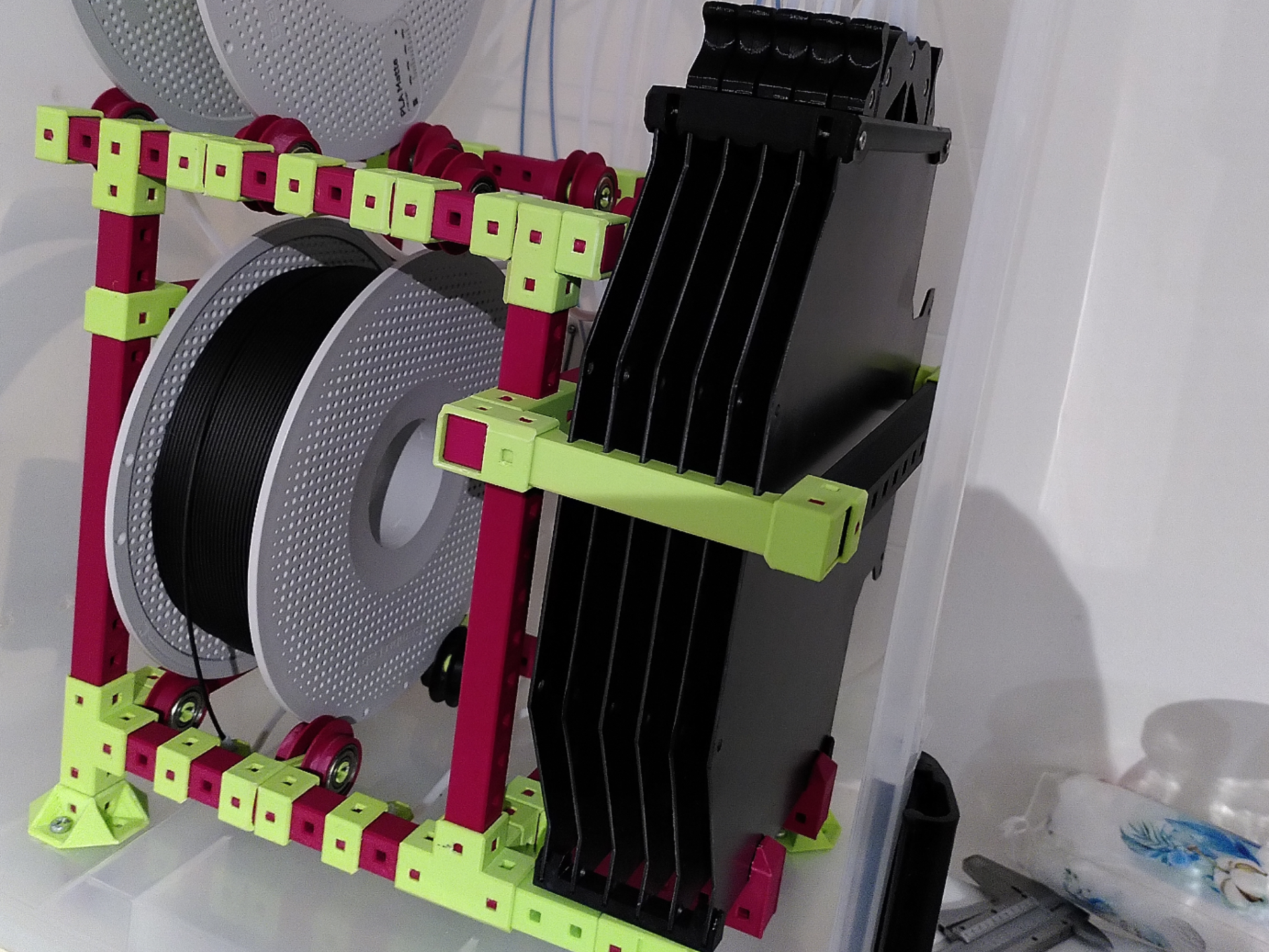 HomeRacker MMU Bufferplate holder