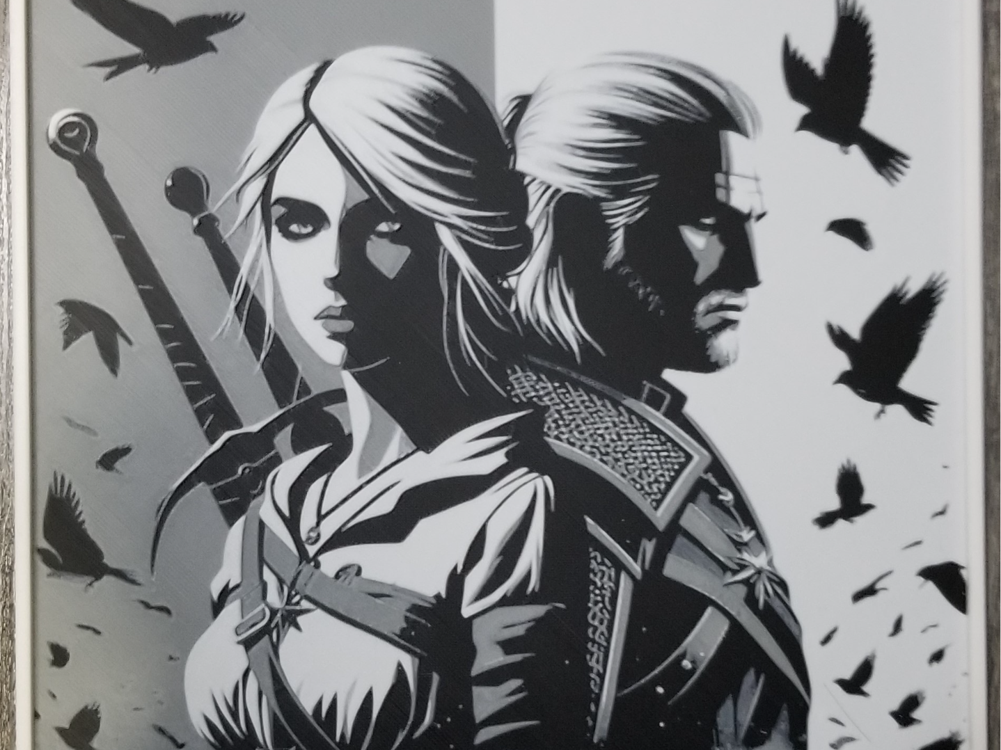 The Witcher and Ciri