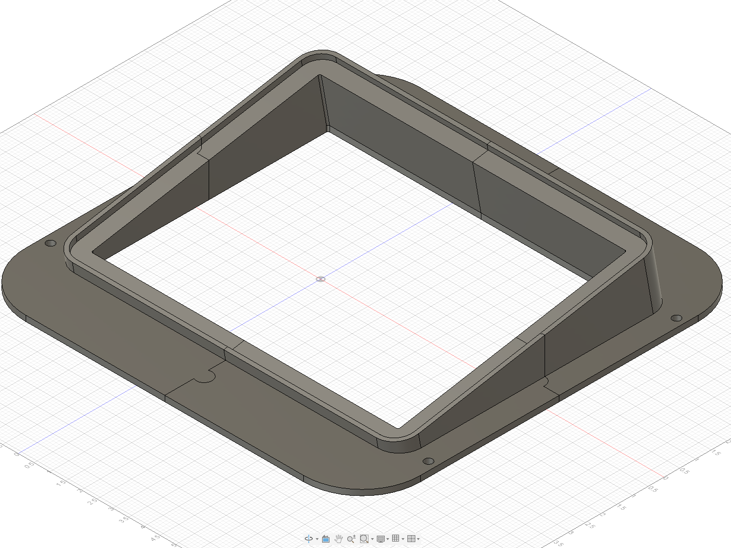 Led light adapter base for Tormach 1100mx