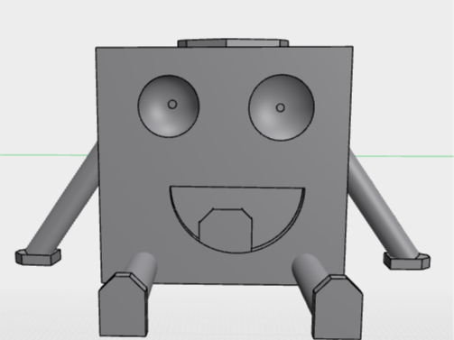 cute cube guy