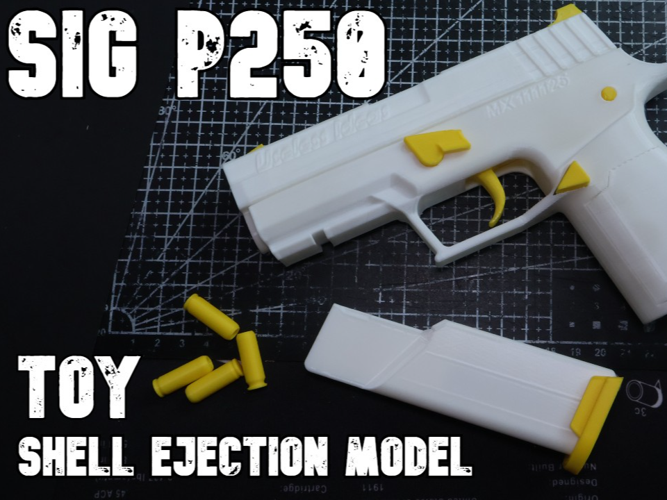 Sig P250 Toy blowback Shell ejecting kit