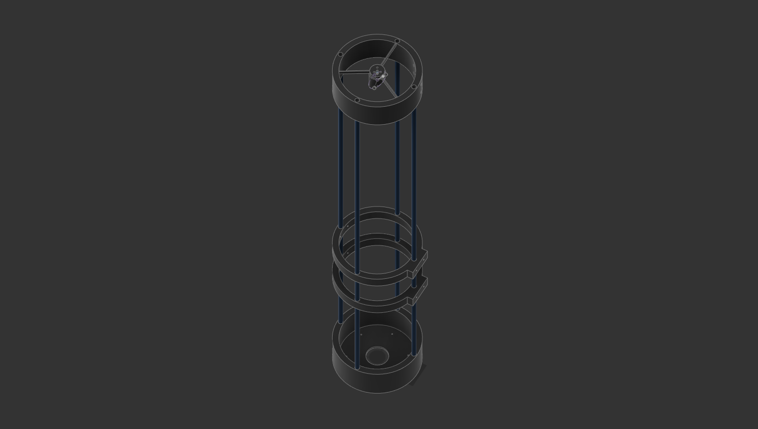 Newtonian Telescope Parametric - 200mm f1200mm