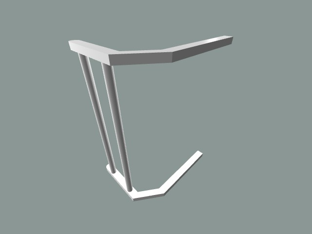 General Lee Push Bar For 1/16 RC Car