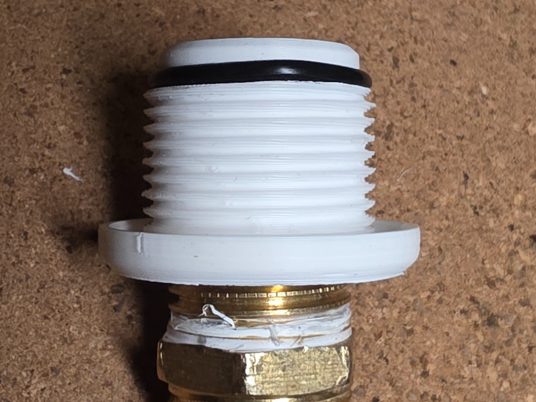 3/4" to 1/2" fitting