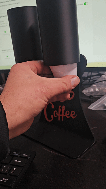 porta bicchierini  caffè