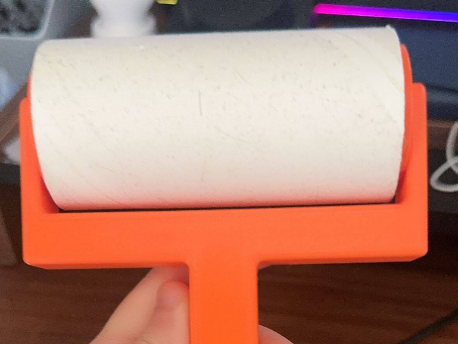 滚筒粘毛器
