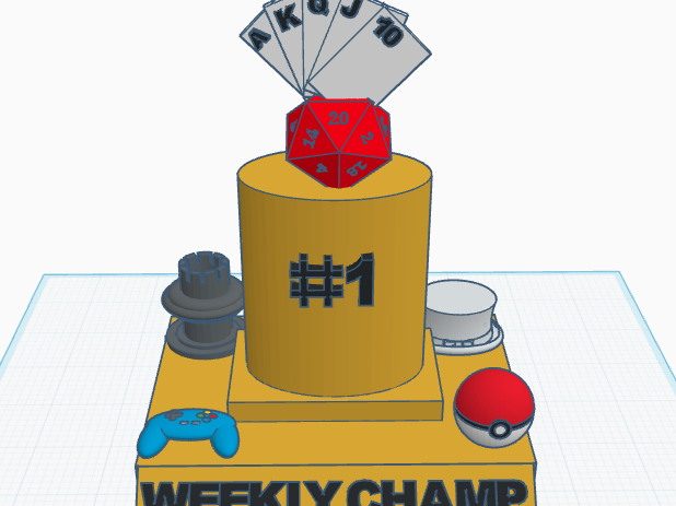 Game Night Trophy
