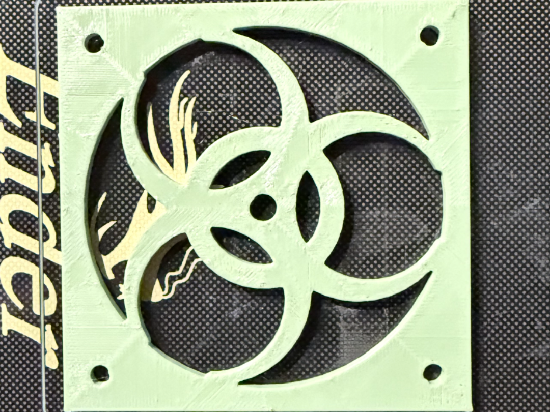 80mm biohazard fan shroud