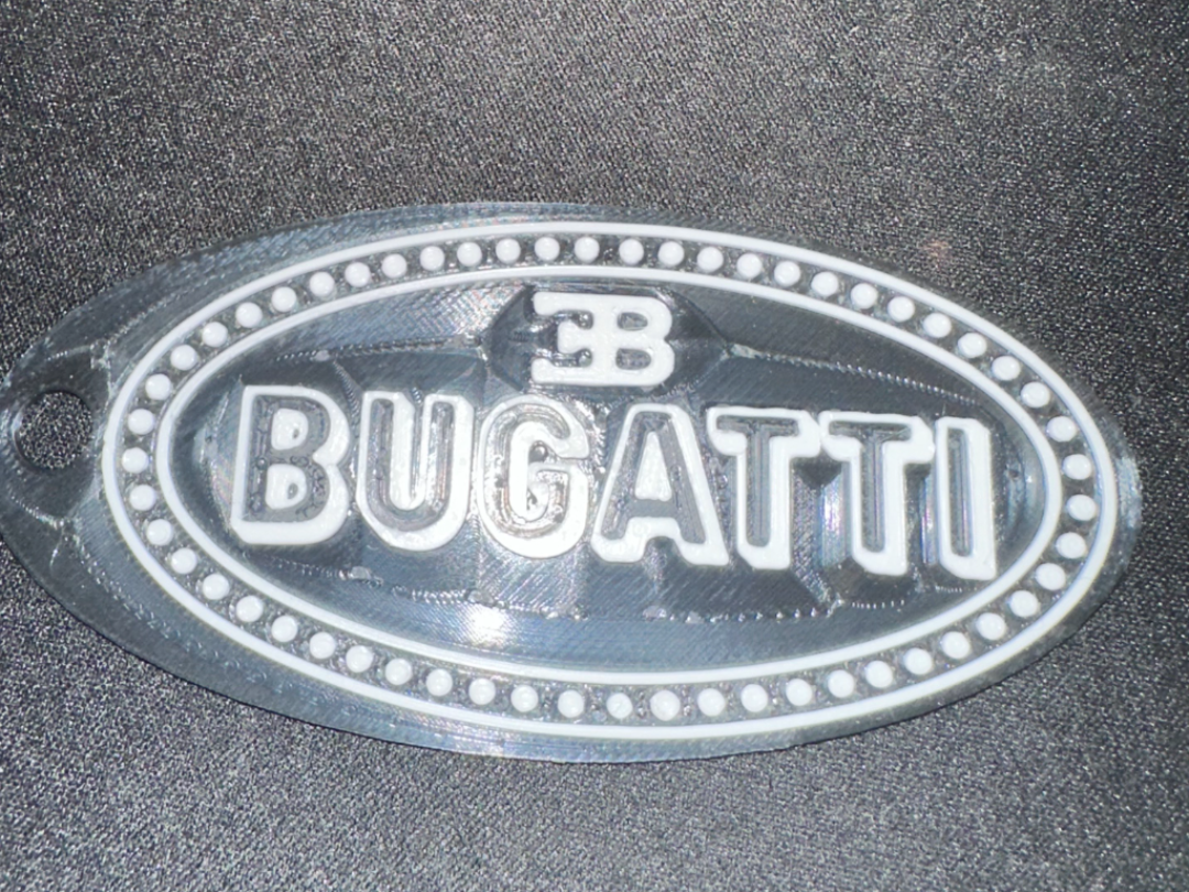 Bugatti keychain