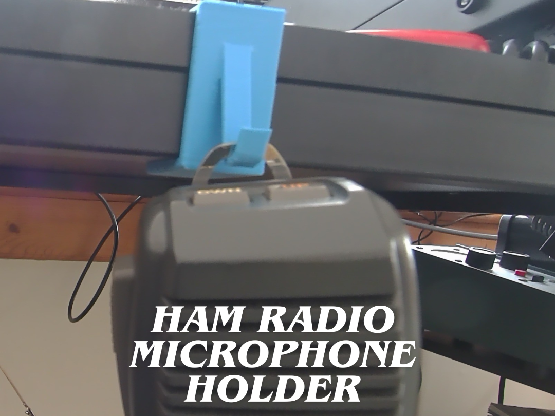 SEDETA L Shaped Desk Ham Radio Microphone Holder
