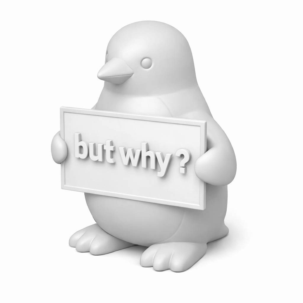 penguin but why