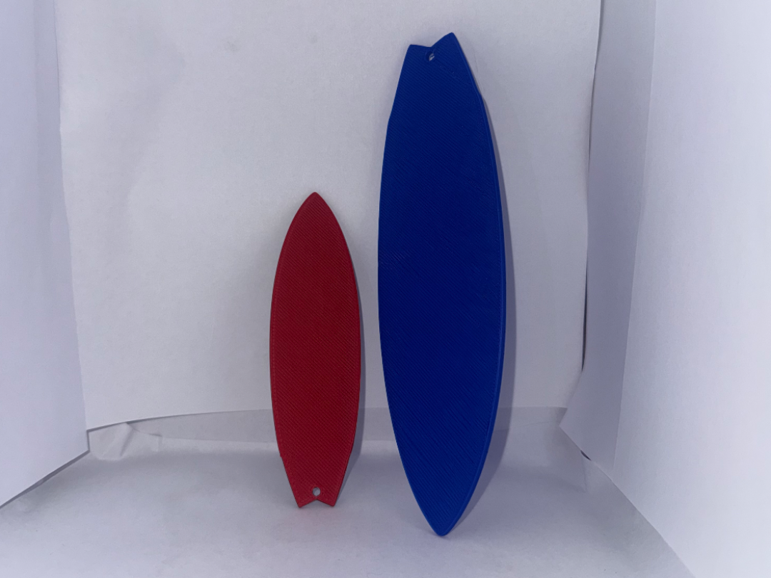 finger surf board