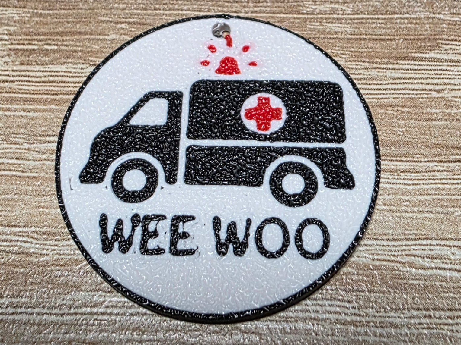 Ambulance keychain WeeWoo